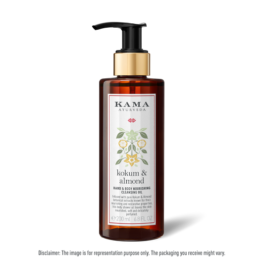 Kokum Almond Hand & Body Nourishing Cleansing Oil 200ml