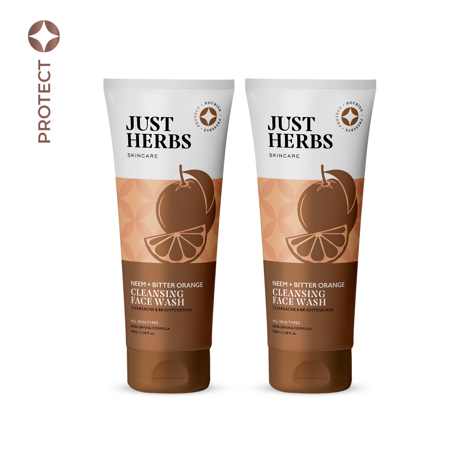 Cleansing Face Wash with Neem and Bitter Orange / Silksplash 200ml