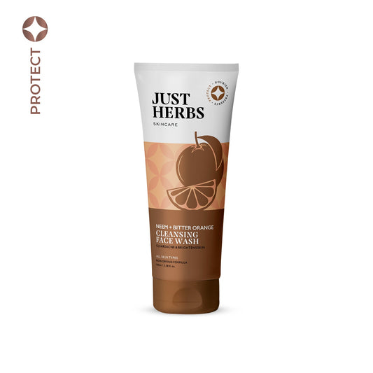 Cleansing Face Wash with Neem and Bitter Orange / Silksplash 100ml