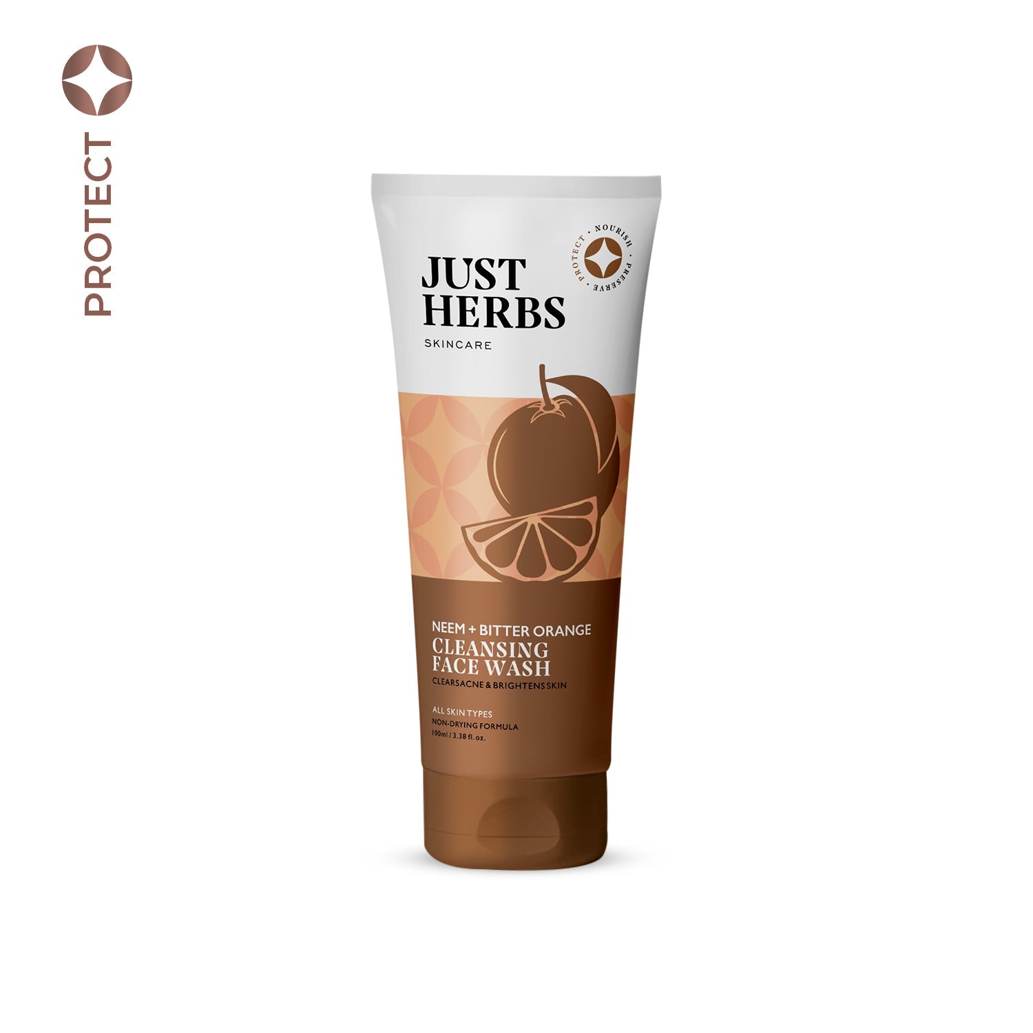 Cleansing Face Wash with Neem and Bitter Orange / Silksplash 200ml