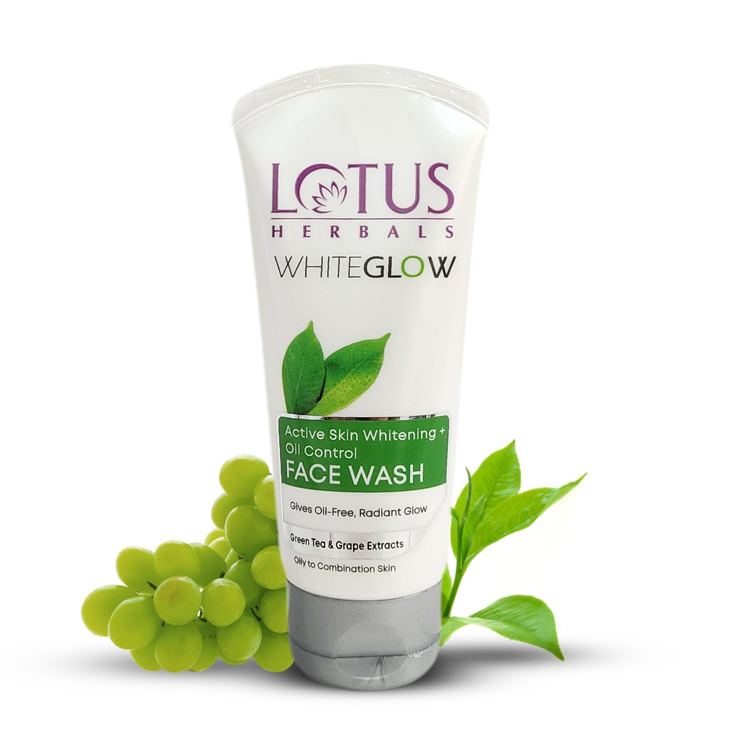 WhiteGlow Skin Brightening + Oil Control Facewash Pack of 2