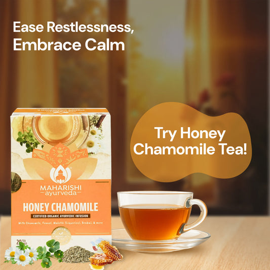 Honey Chamomile Tea | Restorative Sleep & Relaxation Blend