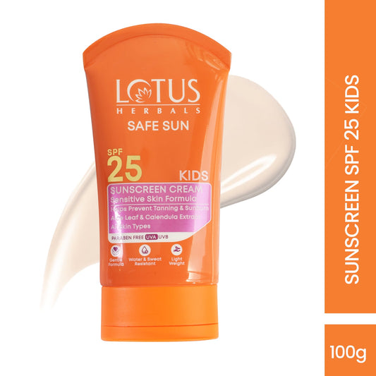 Safe Sun Kids Sunscreen Cream SPF 25 100 g