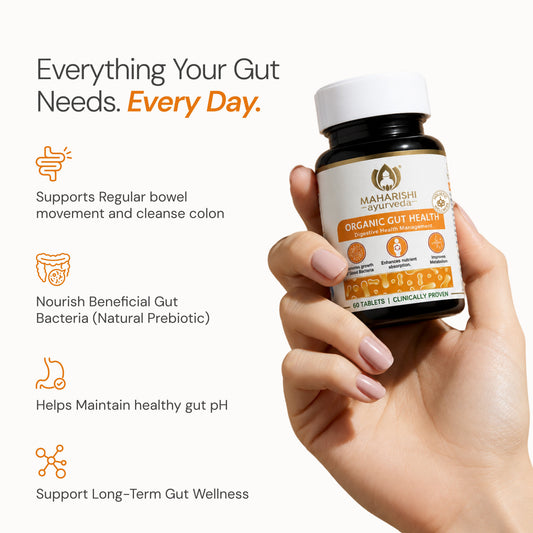 【Maharishi Ayurveda】 Maharishi Ayurveda Gut Health -For Digestion & Cleansing｜ガットヘルス｜60Tablets