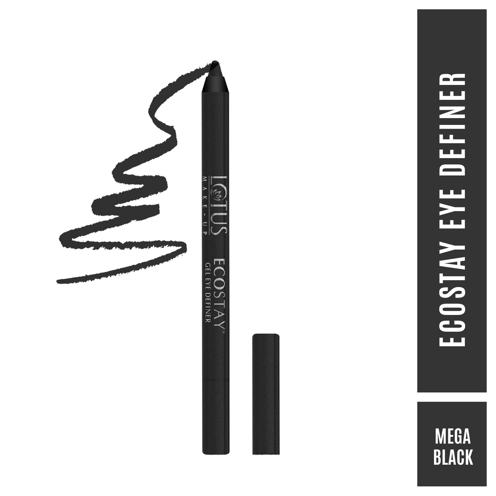 Ecostay Longlasting Gel Eye Definer 1.2 GMS / Mega Black