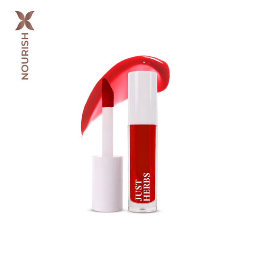【Just Herbs】 Water Baby Lip & Cheek Tint with Liquorice Root and Aloe Vera 02 Peach Please