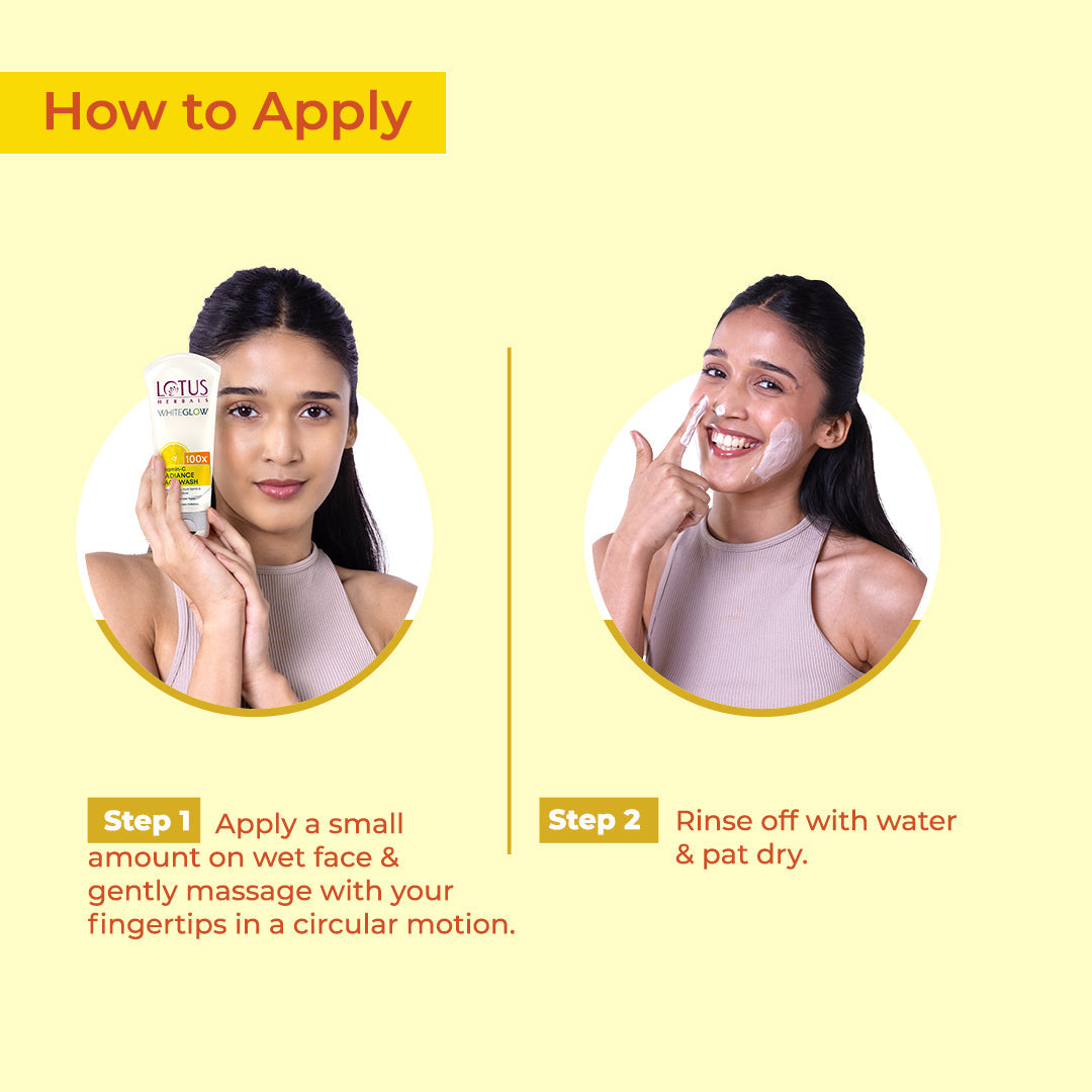 WhiteGlow Vitamin-C Radiance Facewash Pack of 2