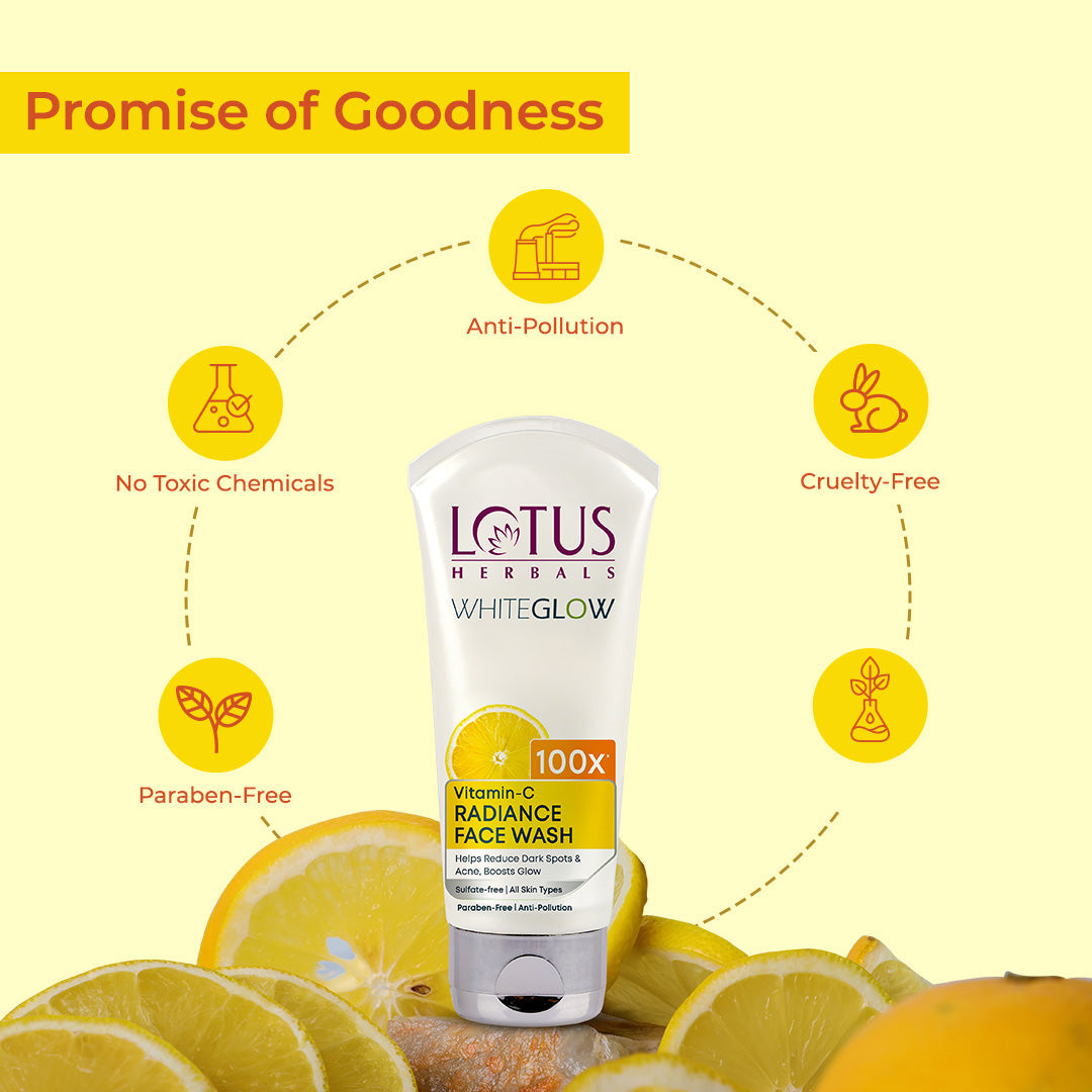 WhiteGlow Vitamin-C Radiance Facewash Pack of 2