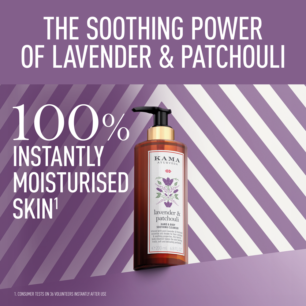 Lavender & Patchouli Hand & Body Cleanser 200ml
