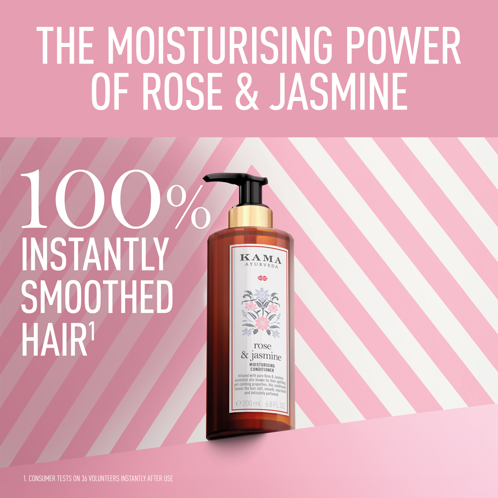 Rose & Jasmine Moisturising Hair Conditioner 200ml
