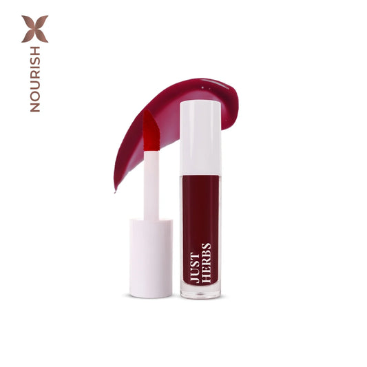 【Just Herbs】 Water Baby Lip & Cheek Tint with Liquorice Root and Aloe Vera 03 Feeling Grape