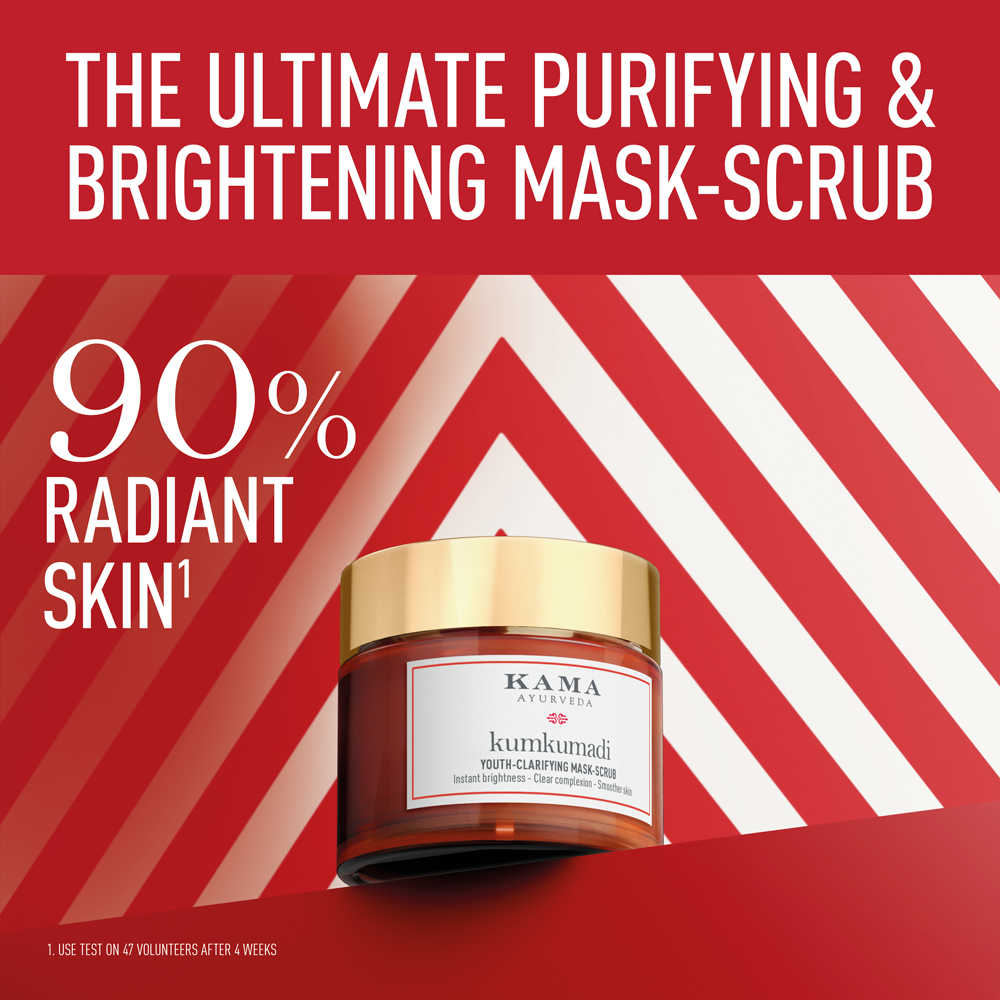 Kumkumadi Youth-Clarifying Mask-Scrub (2-in-1) 50ml