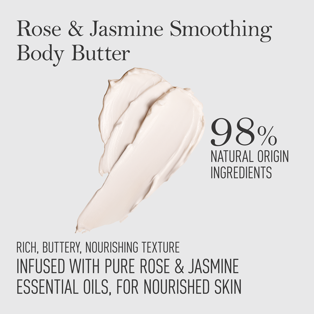 Rose & Jasmine Smoothing Body Butter 200ml