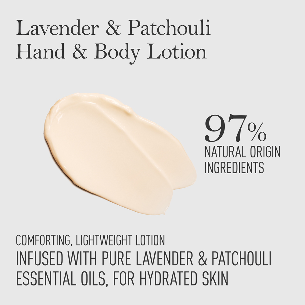 Lavender & Patchouli Hand & Body Lotion 200ml