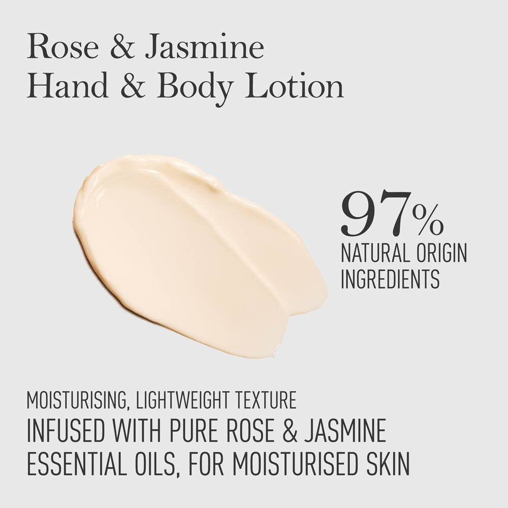Rose & Jasmine Hand and Body Lotion 200ml