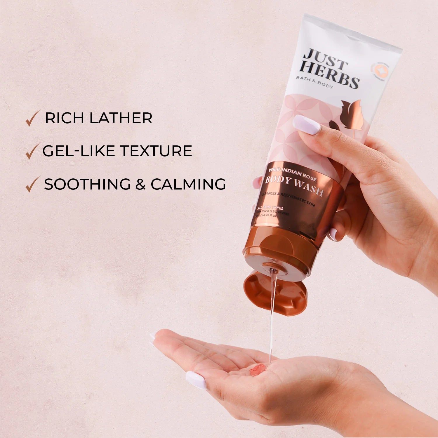 Wild Indian Rose Body Wash 200 ml 200ml