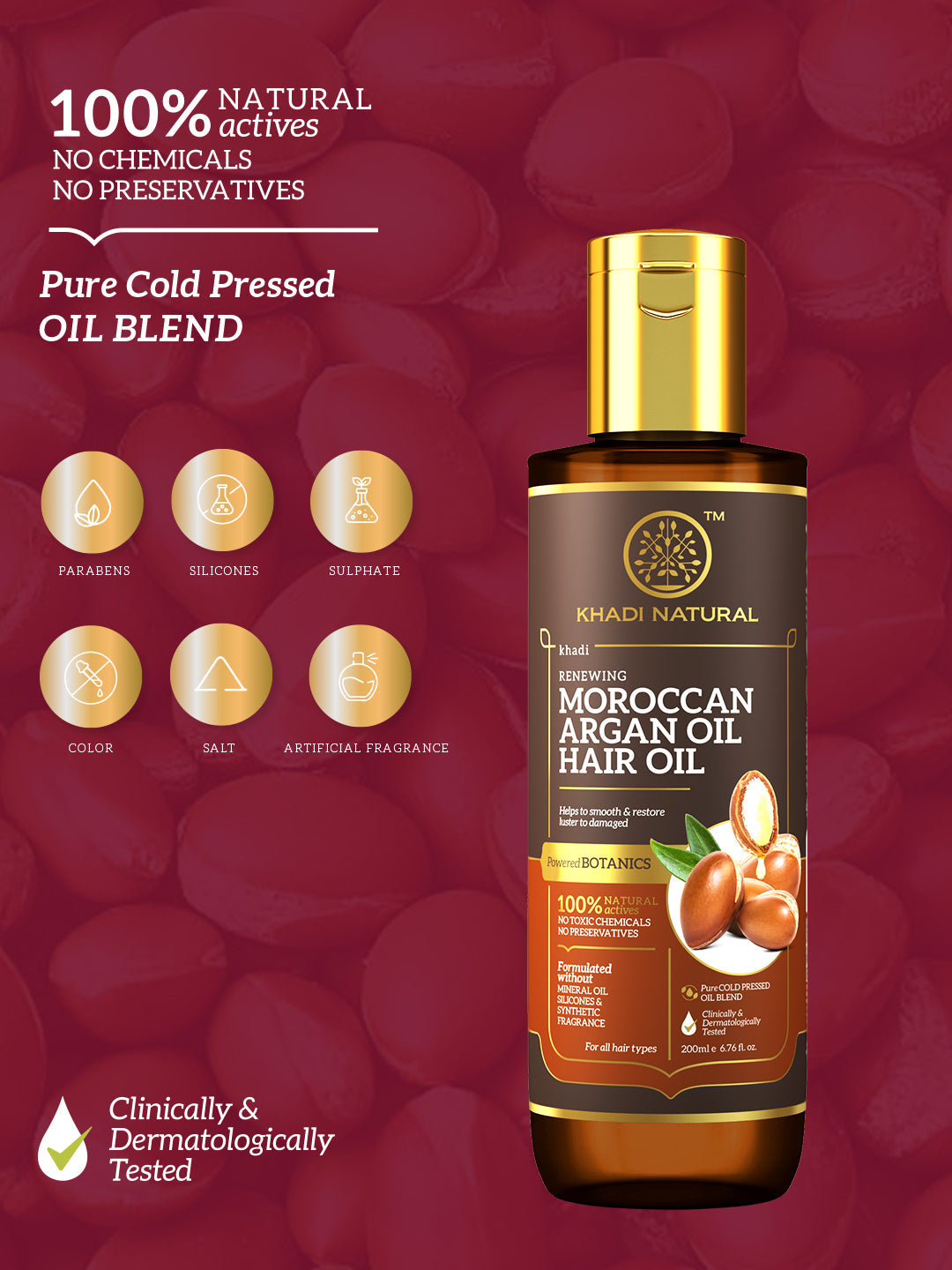 Moroccan Argan Hair oil 200ml