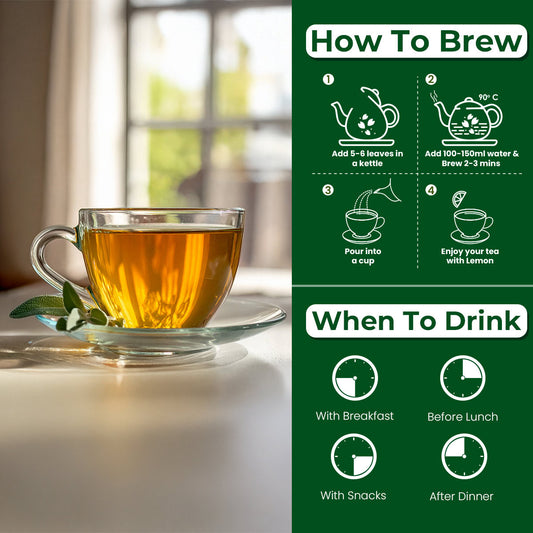 Sage Herbal Tea - 60 Tea Bags 60 Tea Bags