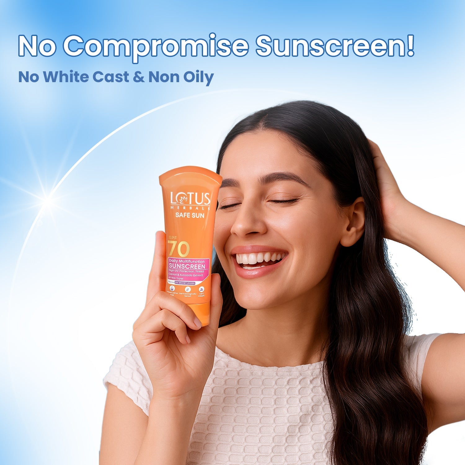 Safe Sun Daily Multi-Function Sunscreen SPF 70 PA+++ 60 g