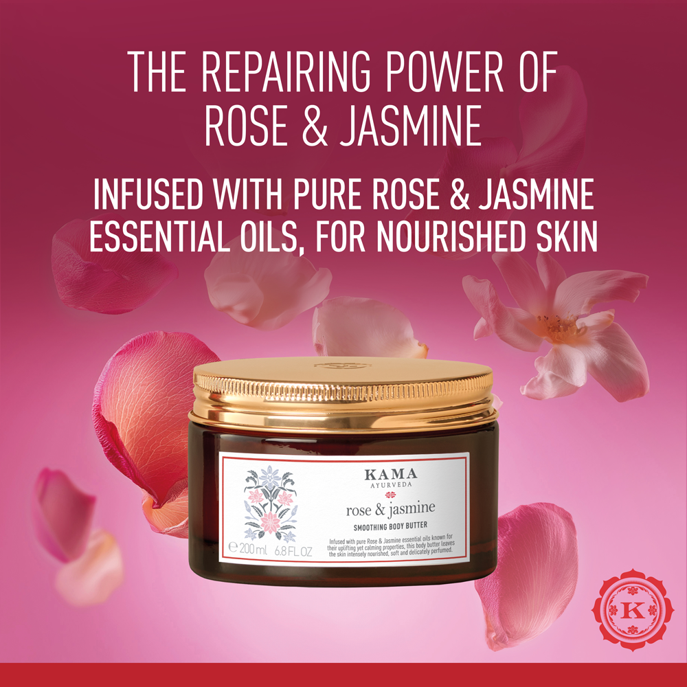 Rose & Jasmine Smoothing Body Butter 200ml