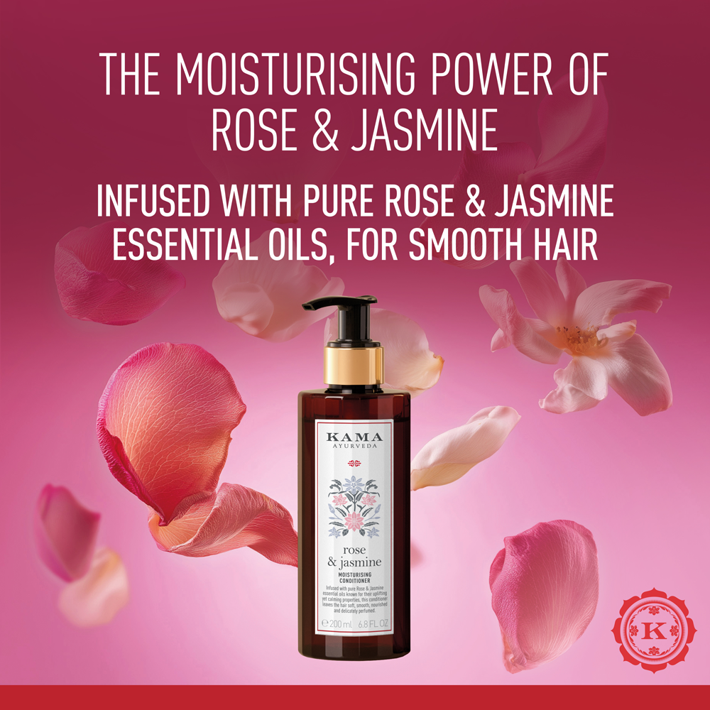 Rose & Jasmine Moisturising Hair Conditioner 200ml