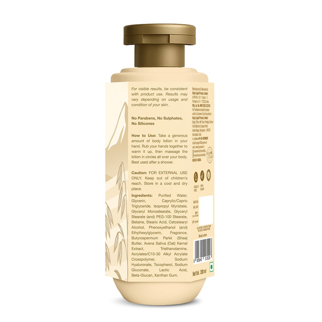 Nordic Oat Milk Soothing Body Lotion Nourishes and Soothes 200ml