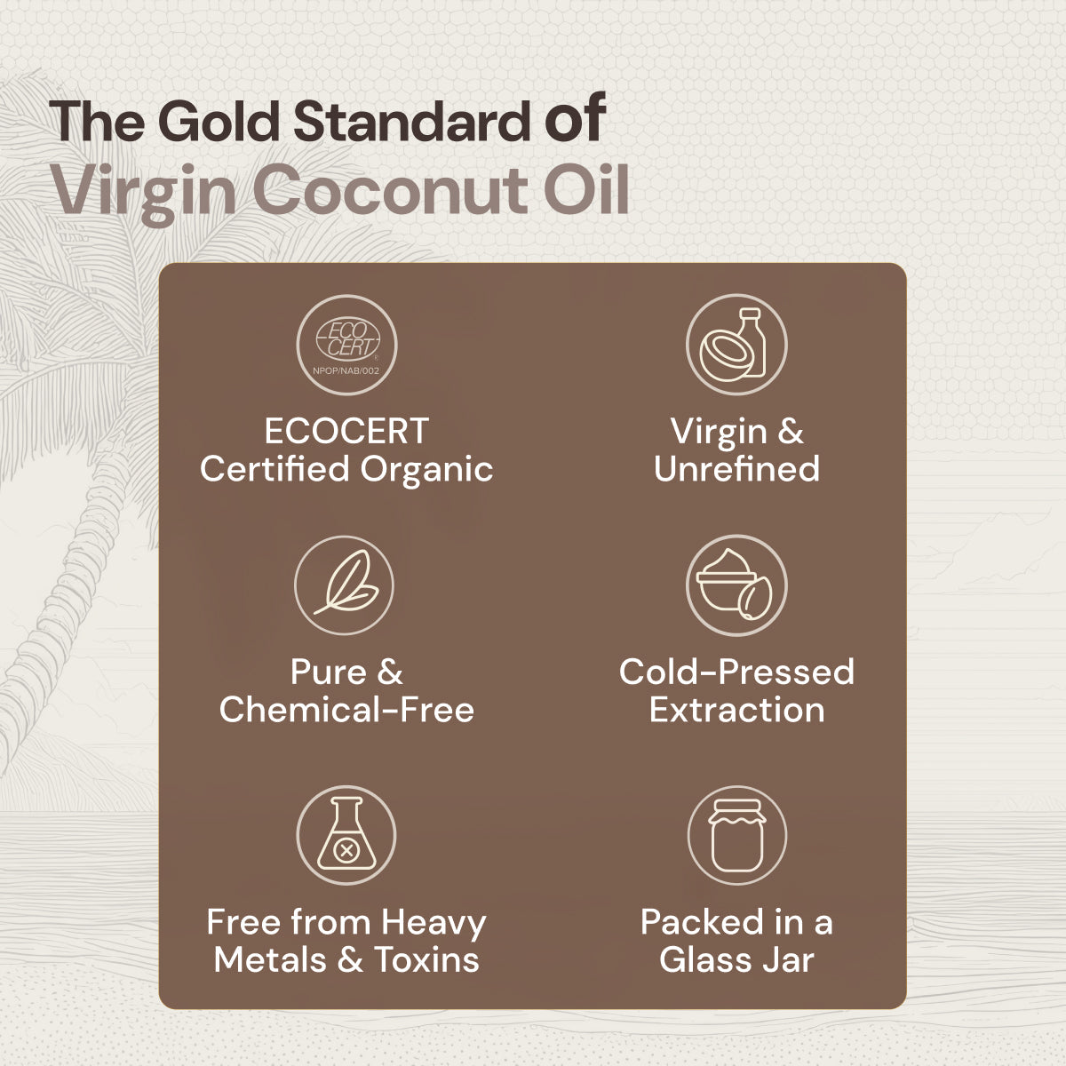 Virgin Coconut Oil Benefits for Skin and Hair | Cold Pressed Oil