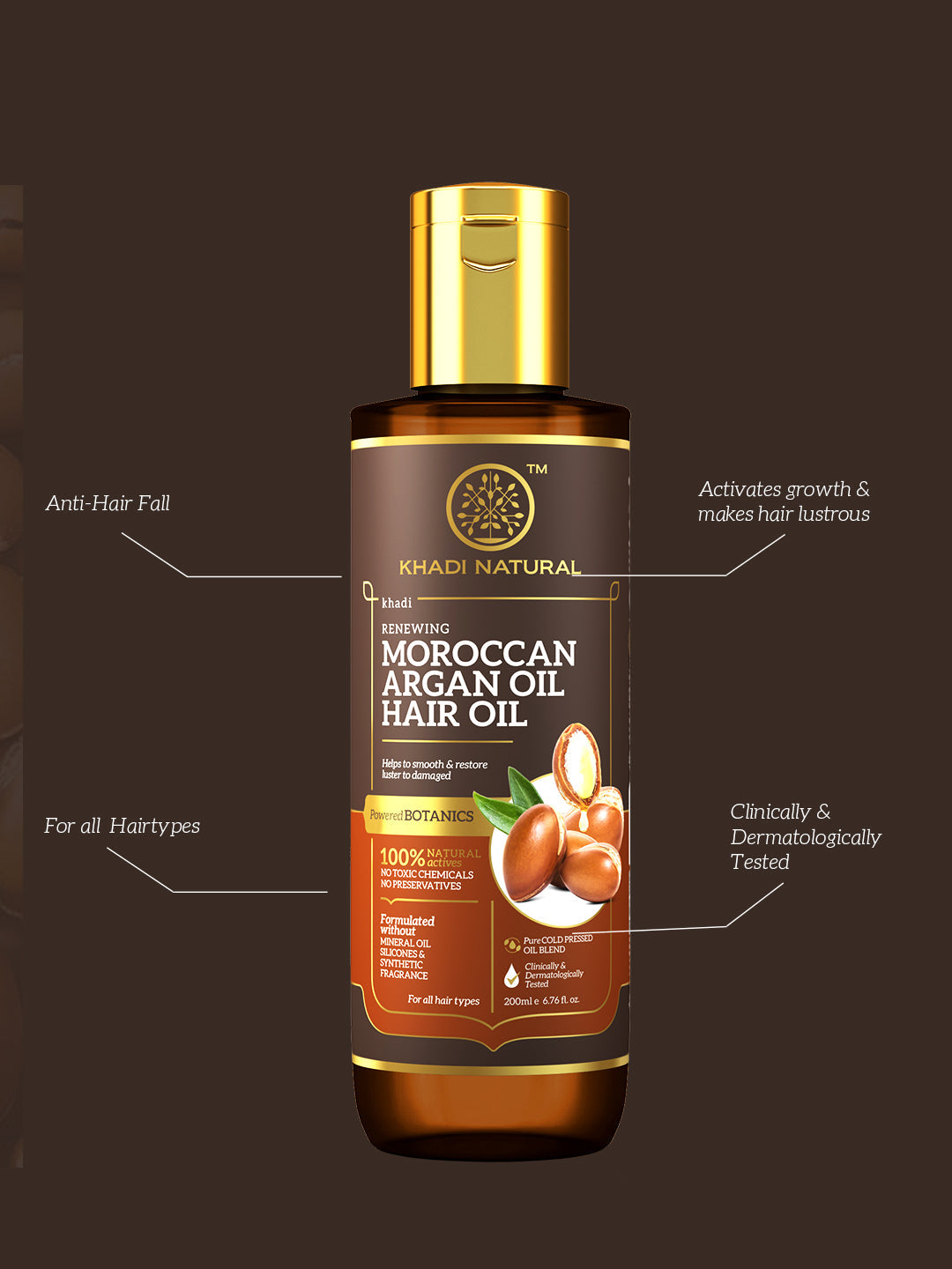 Moroccan Argan Hair oil 200ml