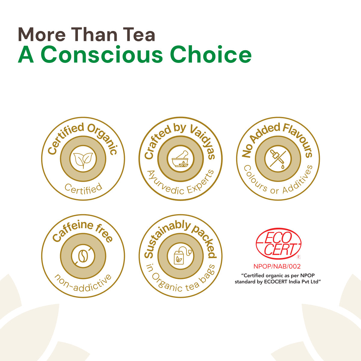 Tulsi Green Tea Premium | Organic Ayurvedic Blend