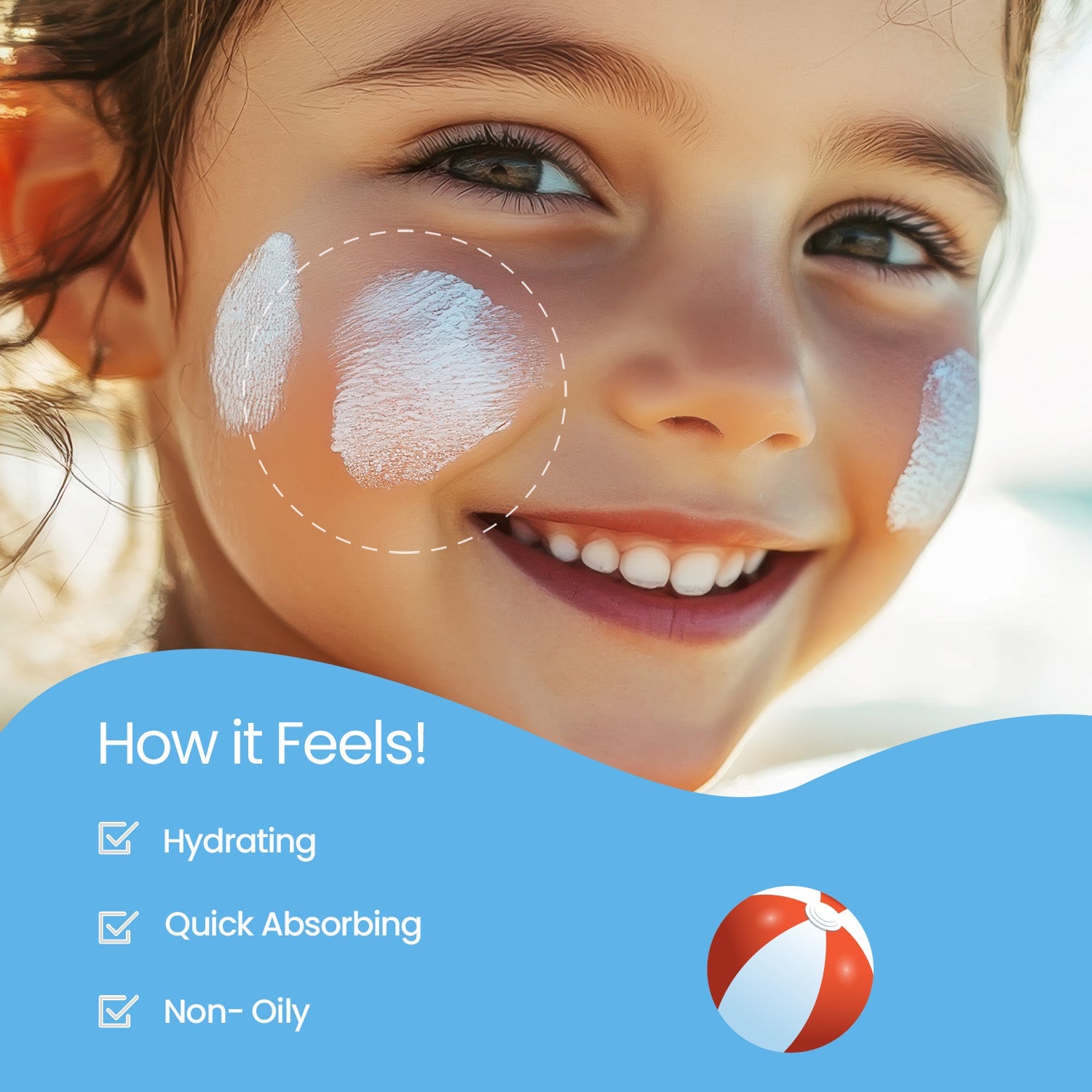 Safe Sun Kids Sunscreen Cream SPF 25 100 g
