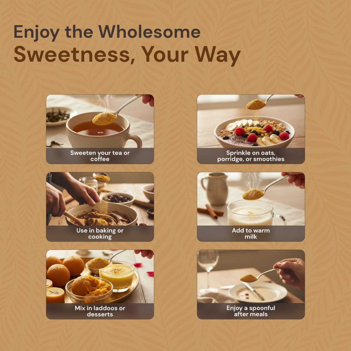 Organic Jaggery Powder | Best Jaggery Powder Available near you