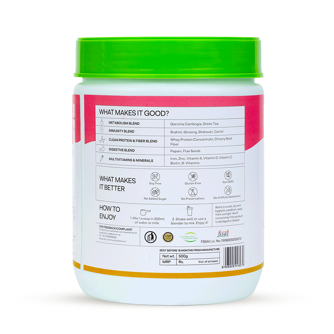 Nutritional Meal for Women, Meal Replacement Shake for Weight Management Result Pack