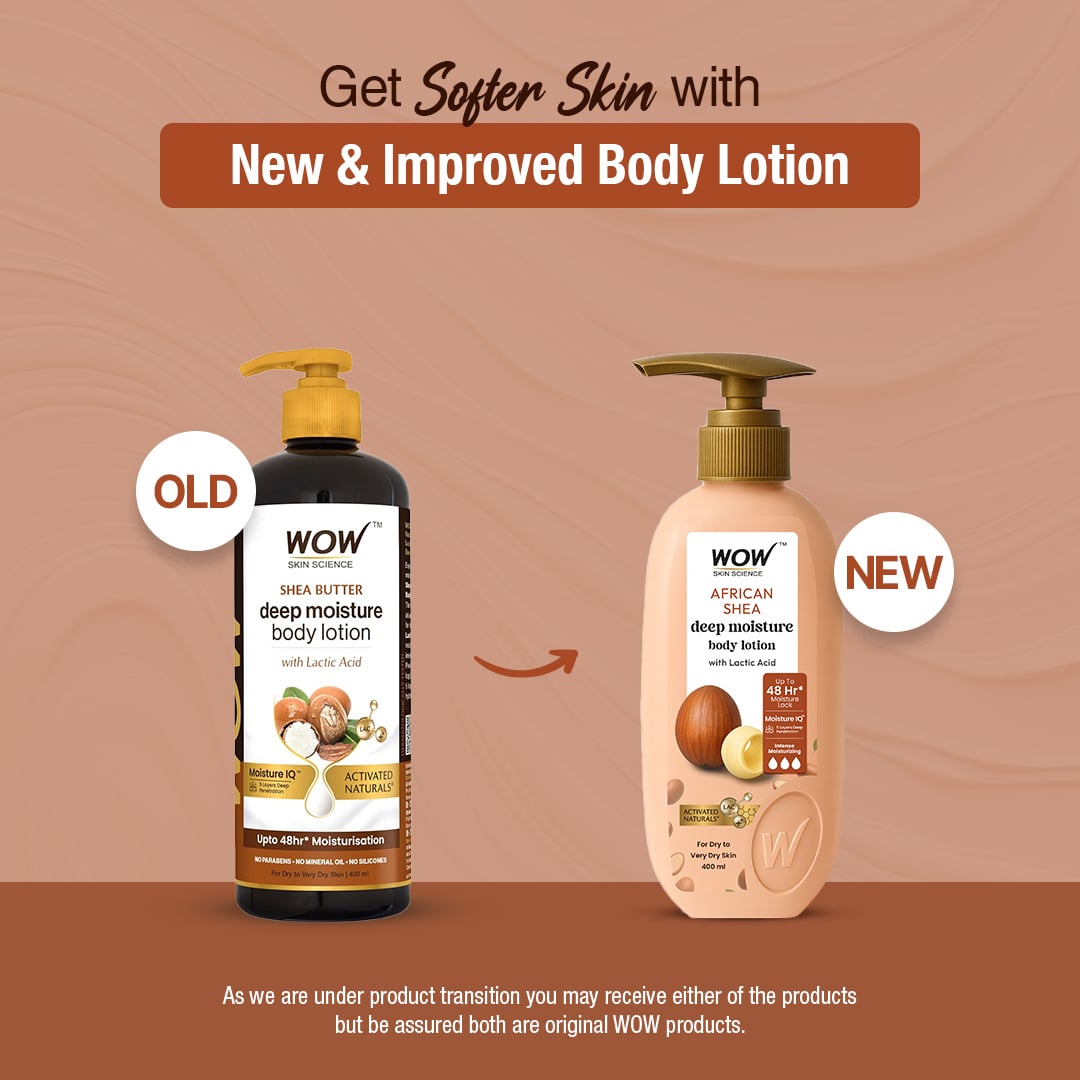 Shea & Cocoa Butter Body Lotion 48-Hour Deep Moisturization 400ml