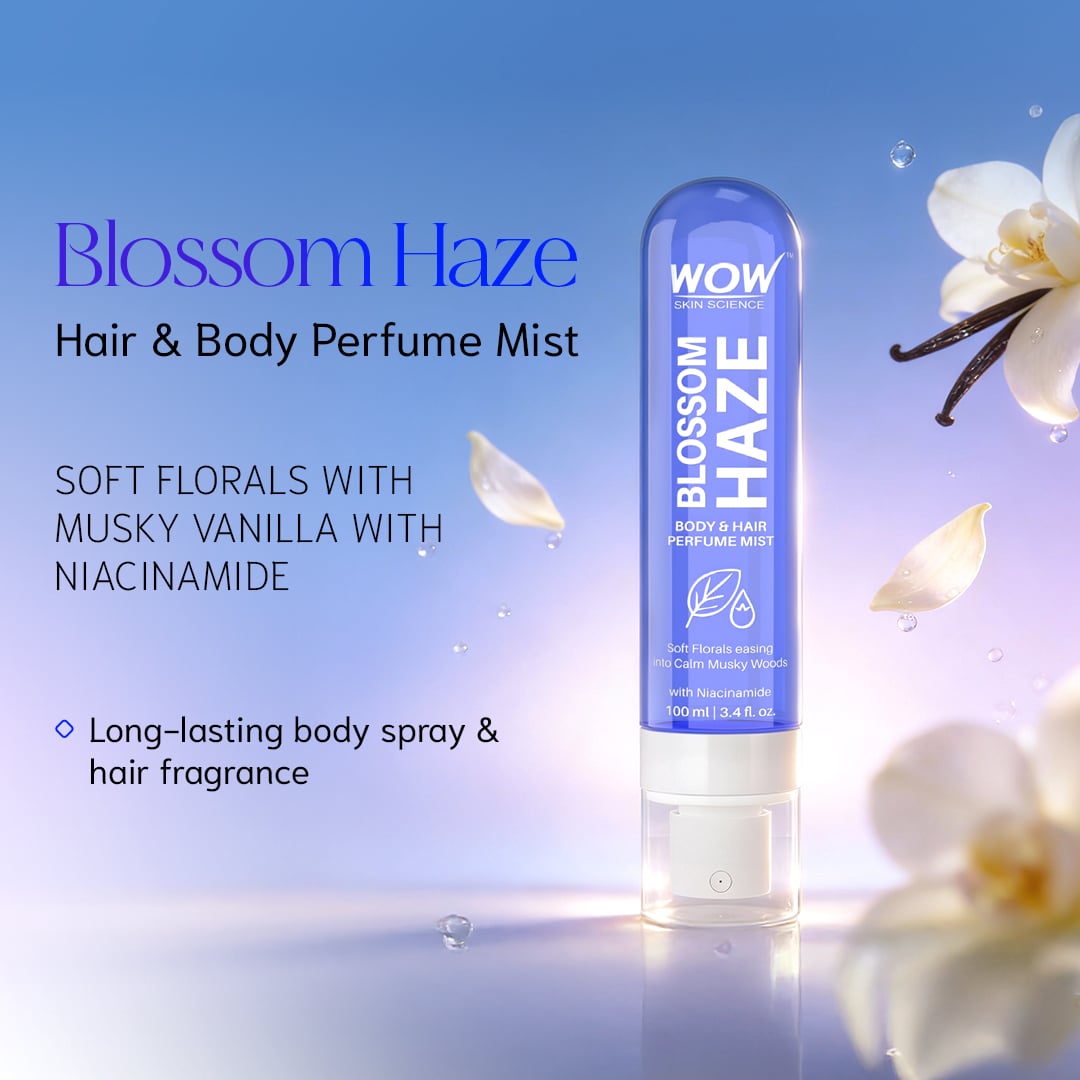 Blossom Haze Hair & Body Mist Refreshing Warm Woods & Floral Elegance 100ml