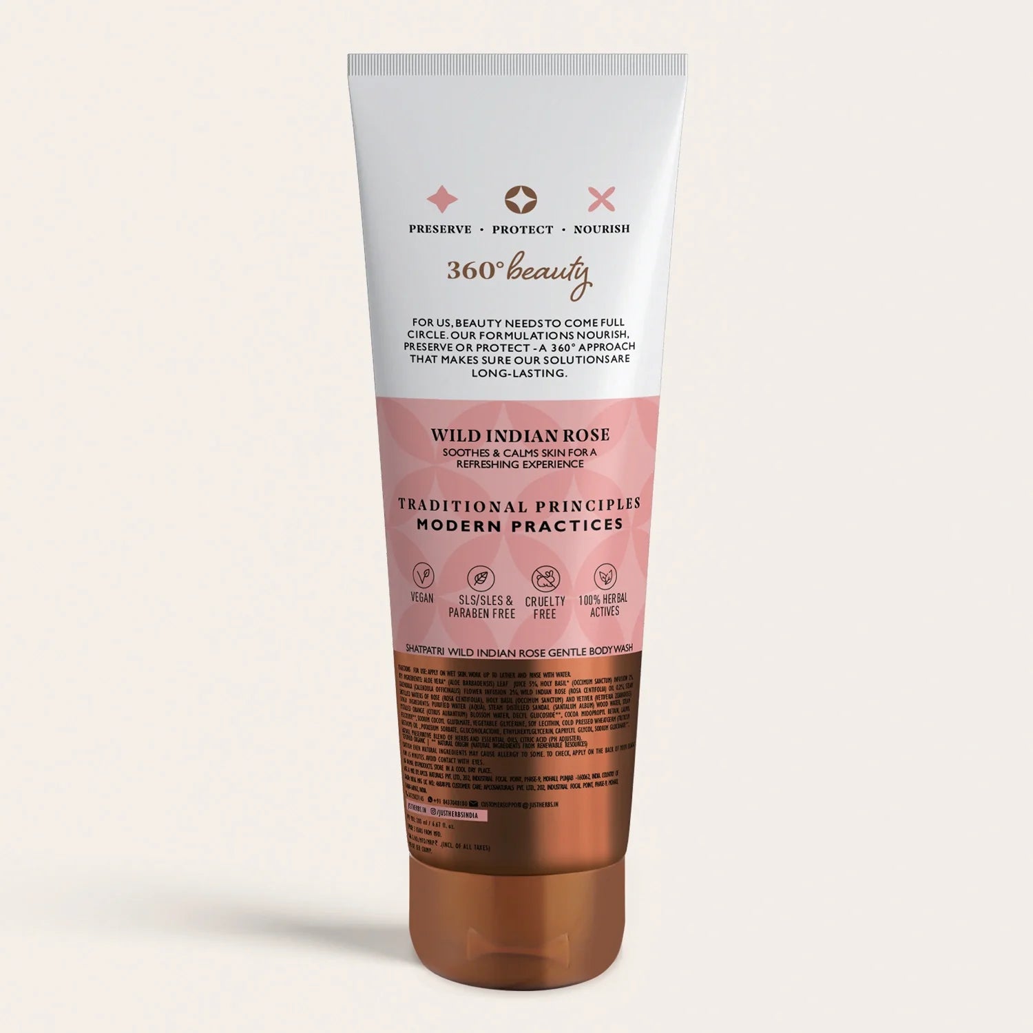 Wild Indian Rose Body Wash 200 ml 200ml
