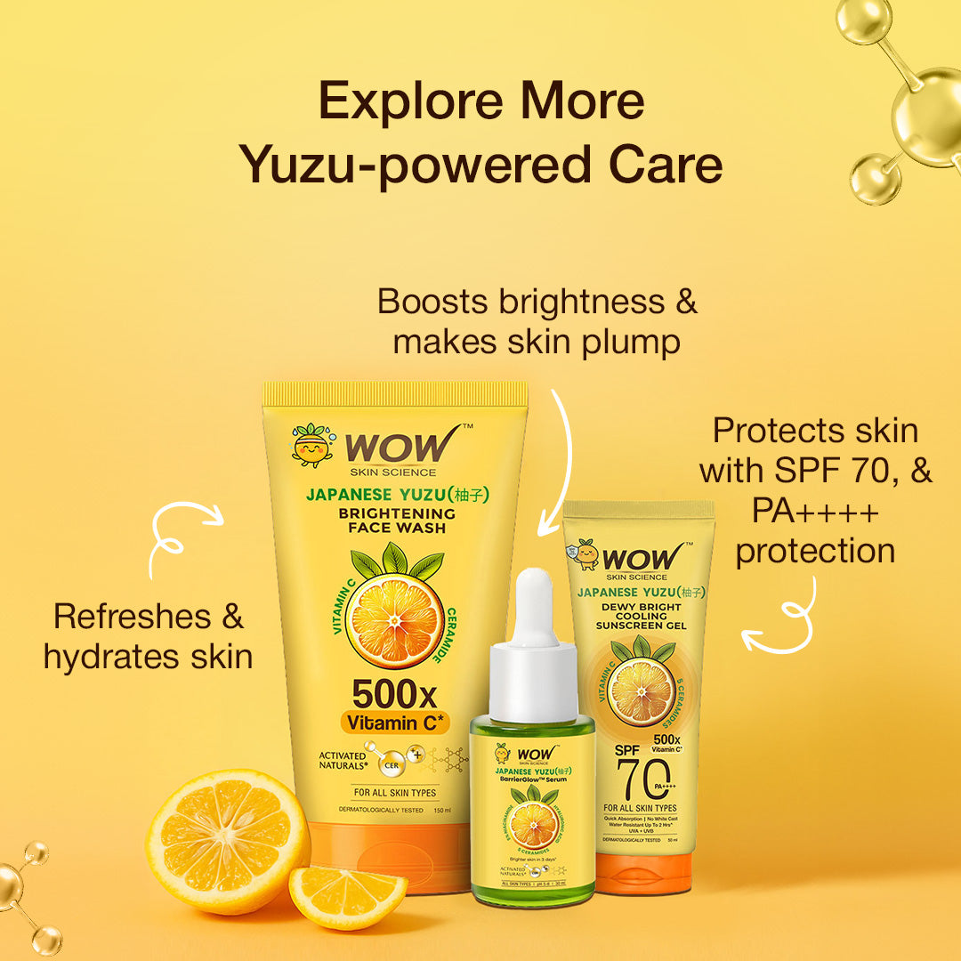 Yuzu Brightening Sunscreen Gel Ultimate Radiance and Protection 200ml