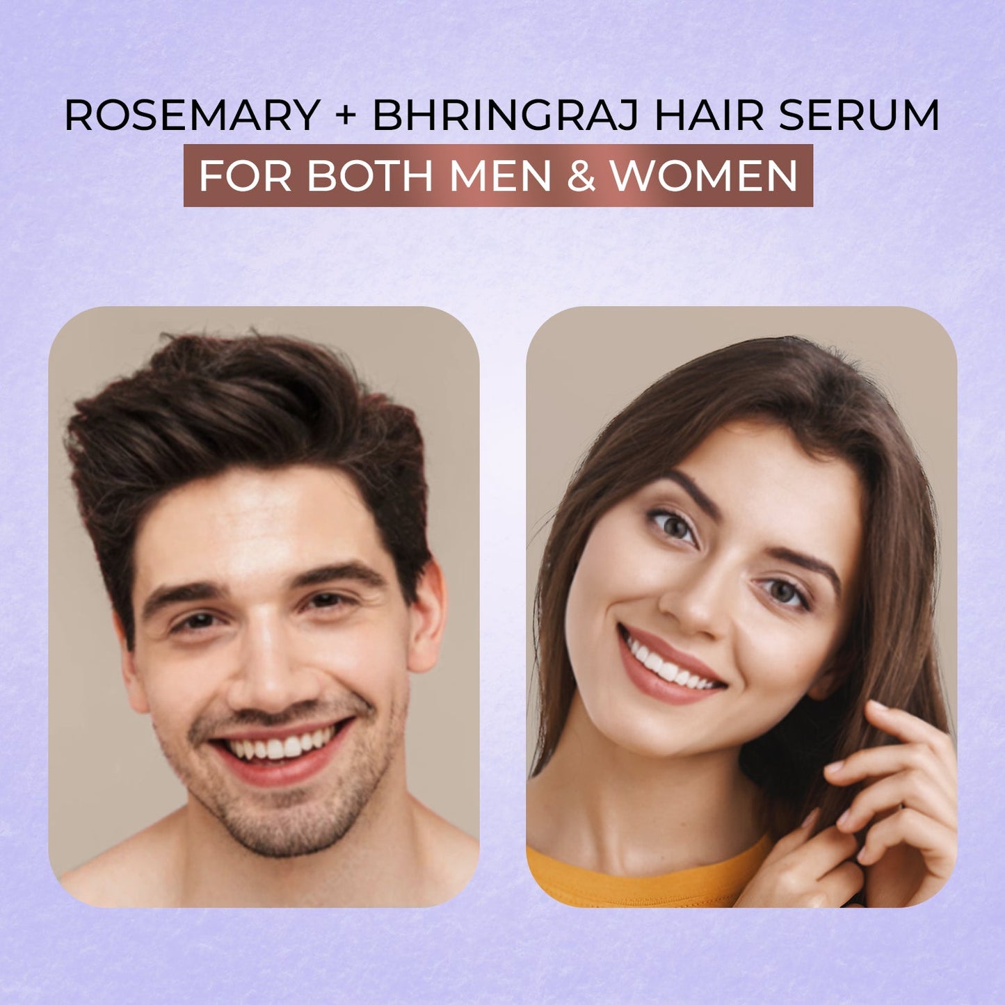 Hair Serum with Rosemary and Bhringraj 80ml