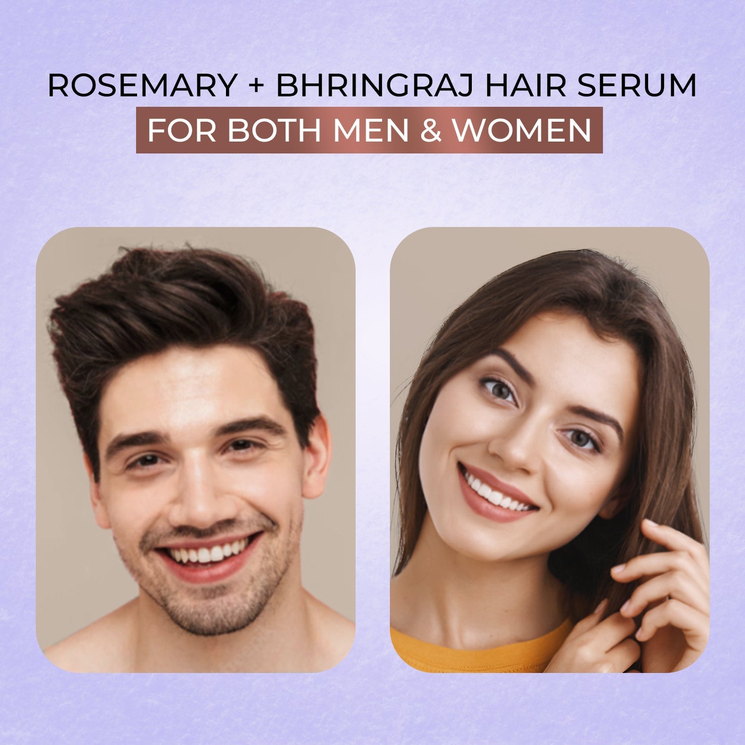 Hair Serum with Rosemary and Bhringraj 80ml