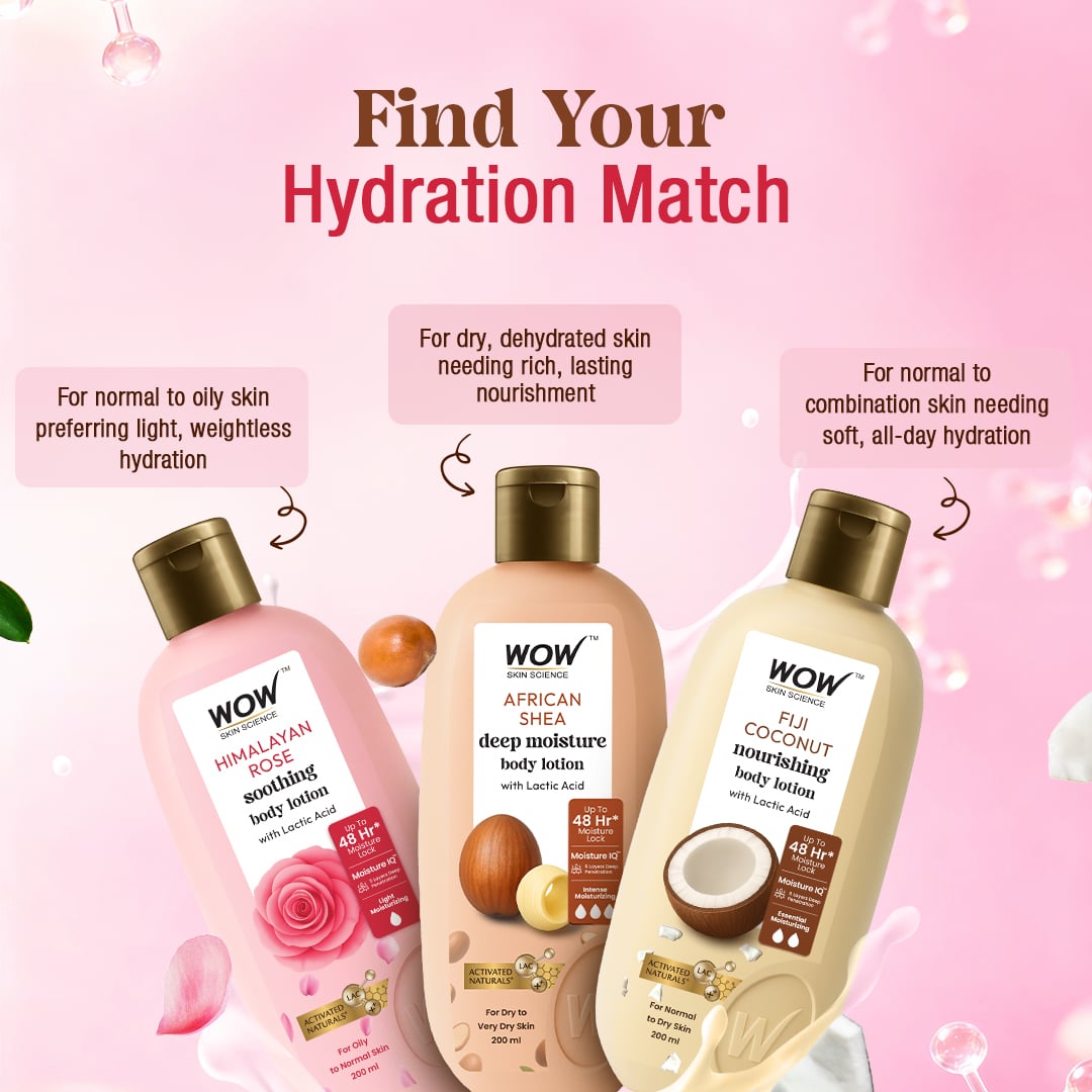 Himalayan Rose Body Lotion Soothing Hydration & Gentle Exfoliation 200ml