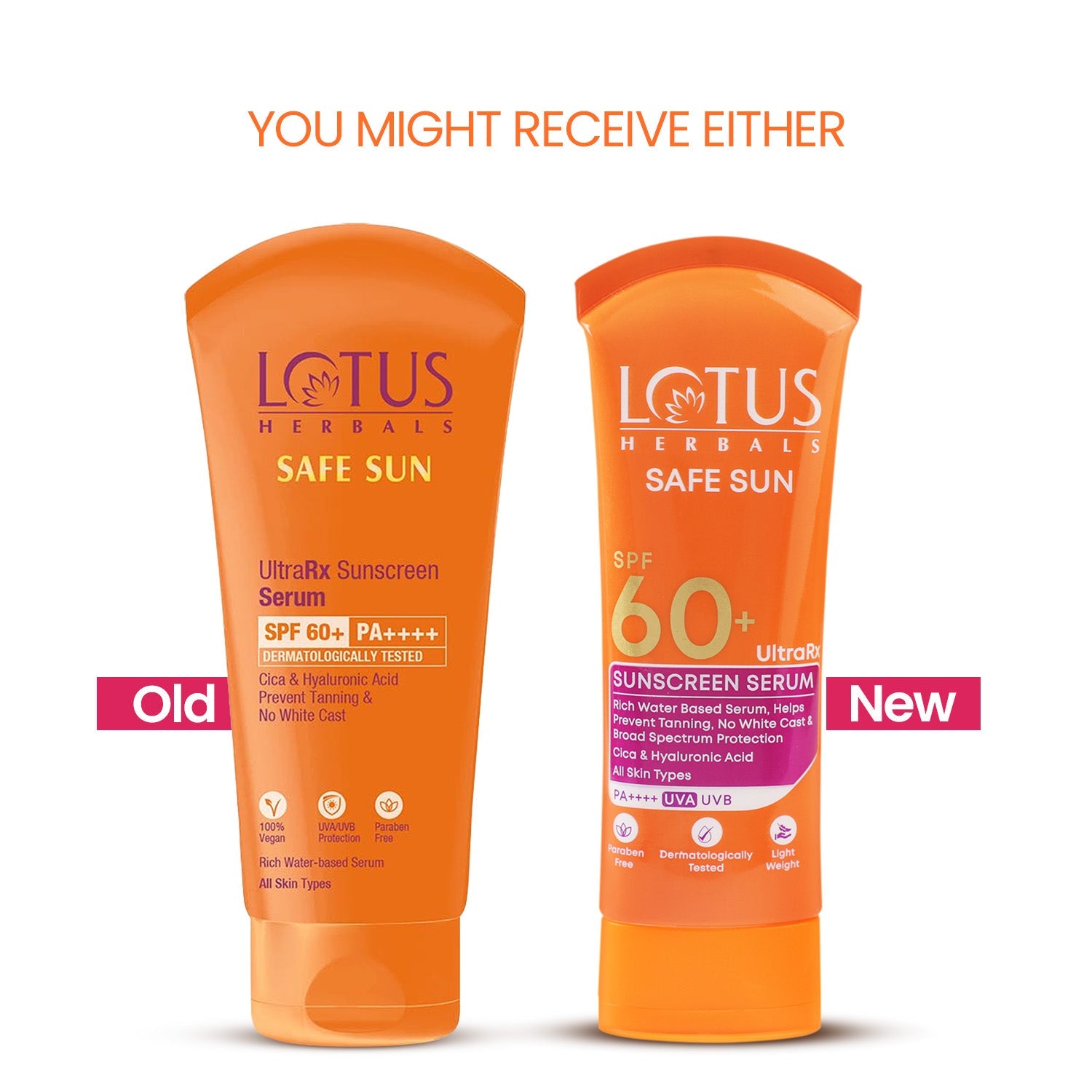 Safe Sun UltraRX Sunscreen Serum SPF 60 PA++++ 50ml
