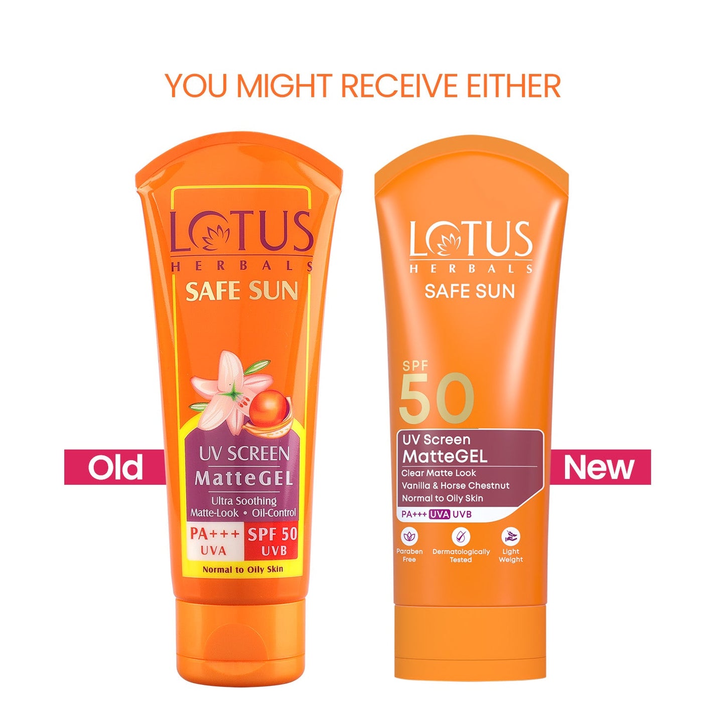 Safe Sun UV Screen MatteGEL Sunscreen SPF 50 PA+++ 50 g