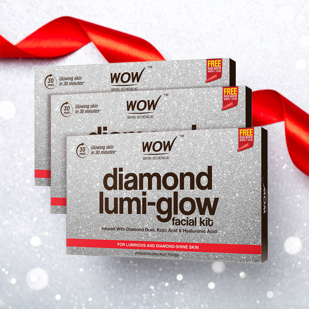Wow Skin Science Diamond Facial Kit 85 Ml 85ml