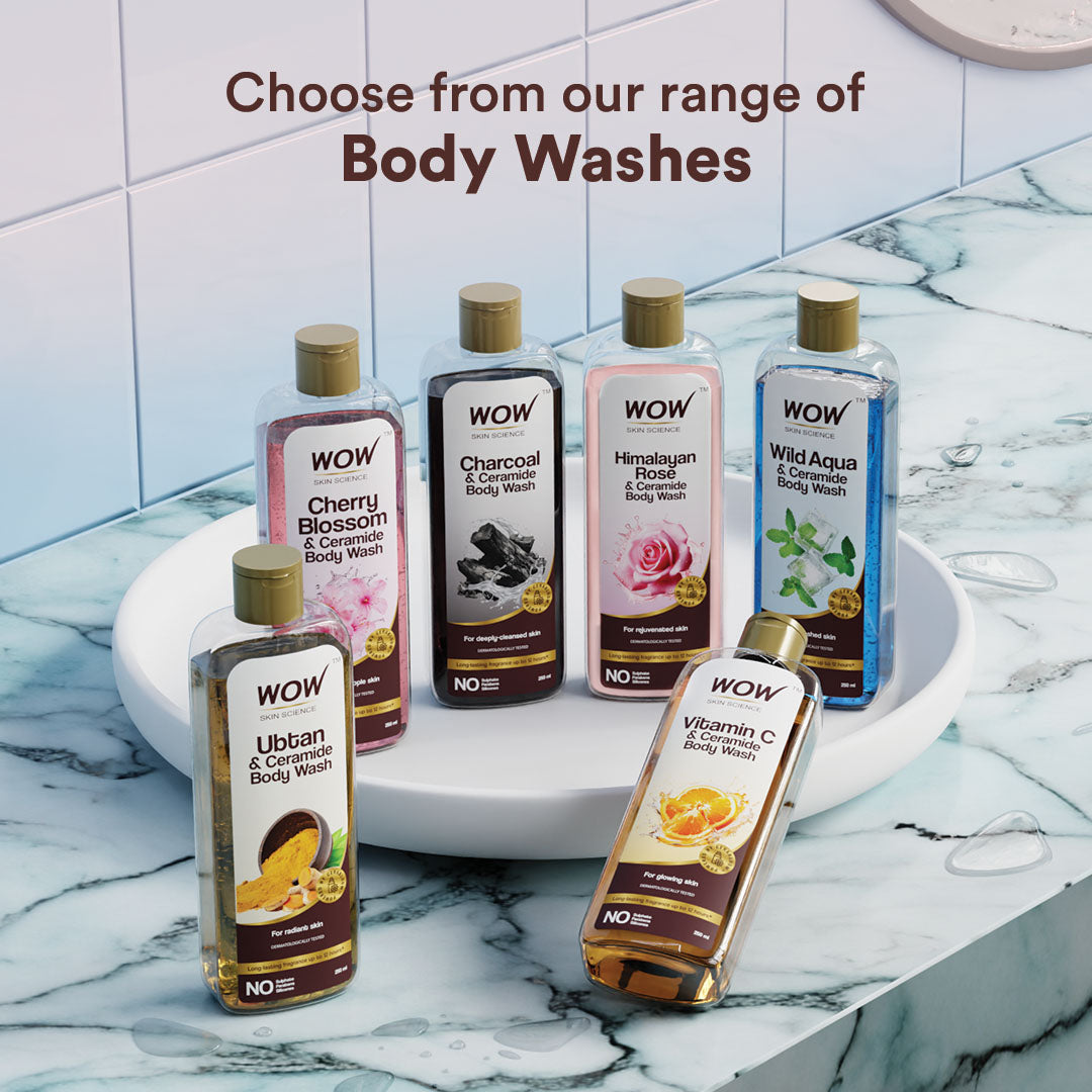 Wild Aqua & Ceramide Body Wash Energizes and Purifies Skin 275ml