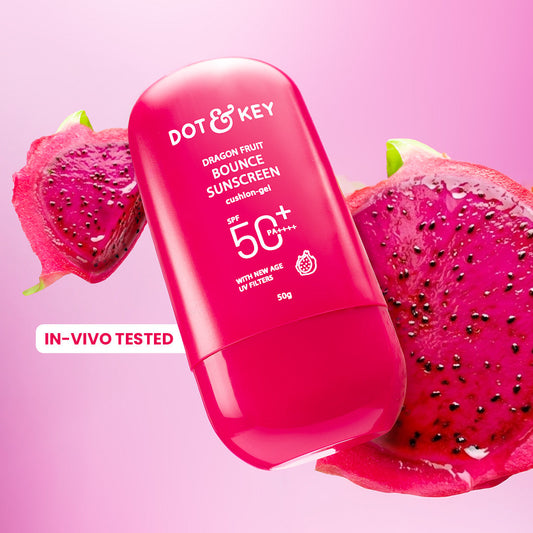 Dot & Key Dragon Fruit Bounce Sunscreen In-Vivo Tested SPF 50+ PA++++ 50g