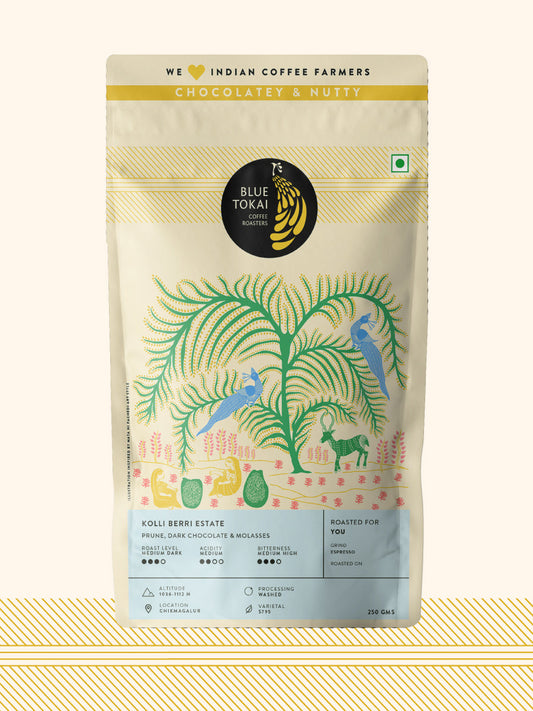 Kolli Berri Estate Ground for Pour Over 250g