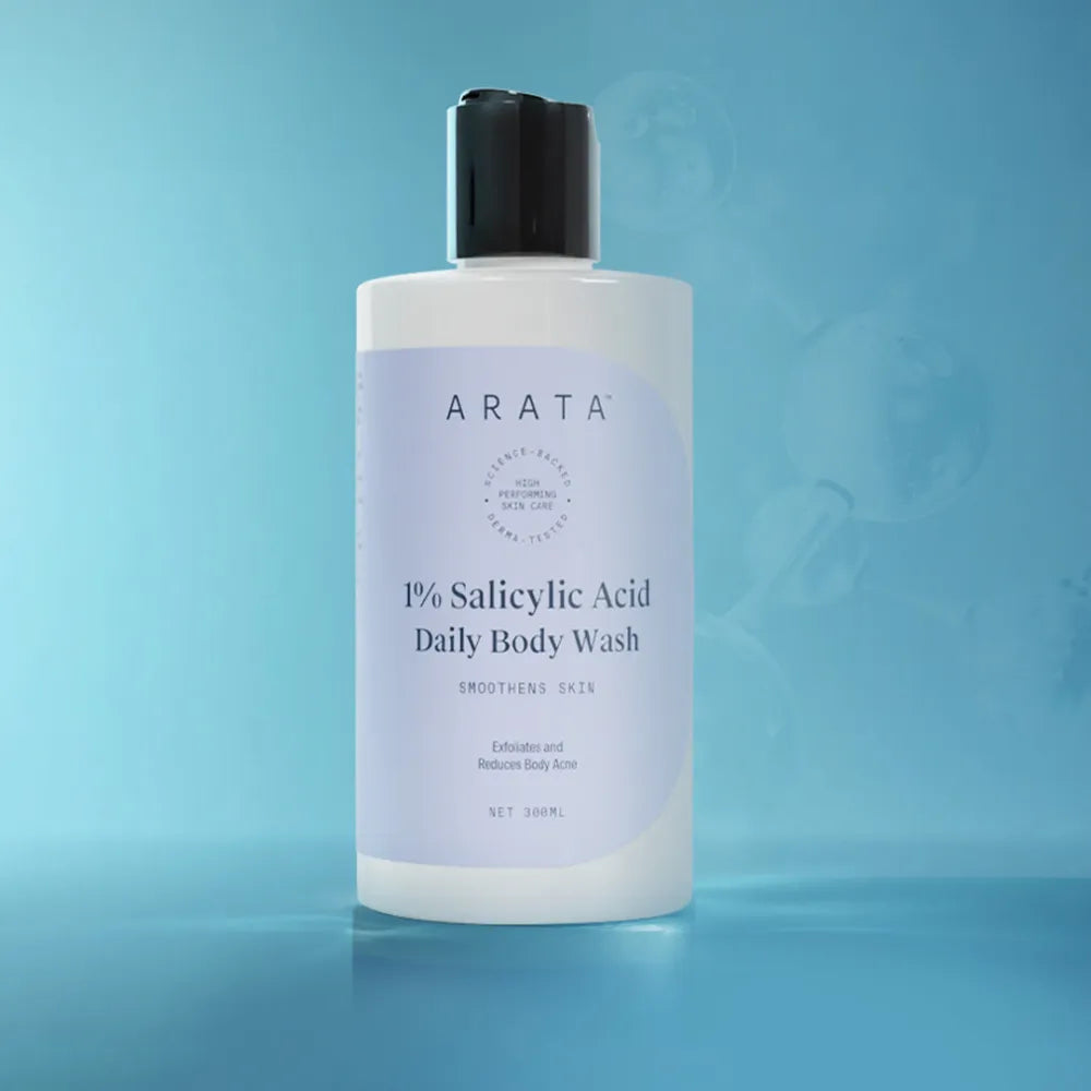 【Arata】 1% Salicylic Acid Daily Body Wash - 300 ML｜1% サリチル酸 デイリーボディウォッシュ｜300 ML