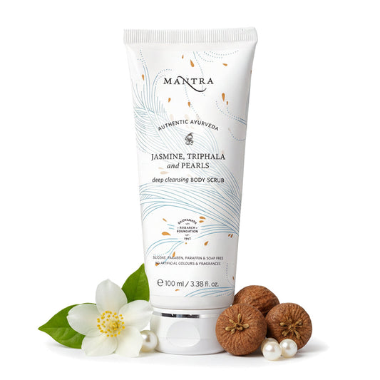 Jasmine, Triphala And Pearls Deep Cleansing Body Scrub