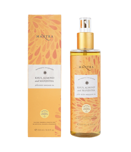 Khus, Almond And Manjistha Pitta Body Massage Oil