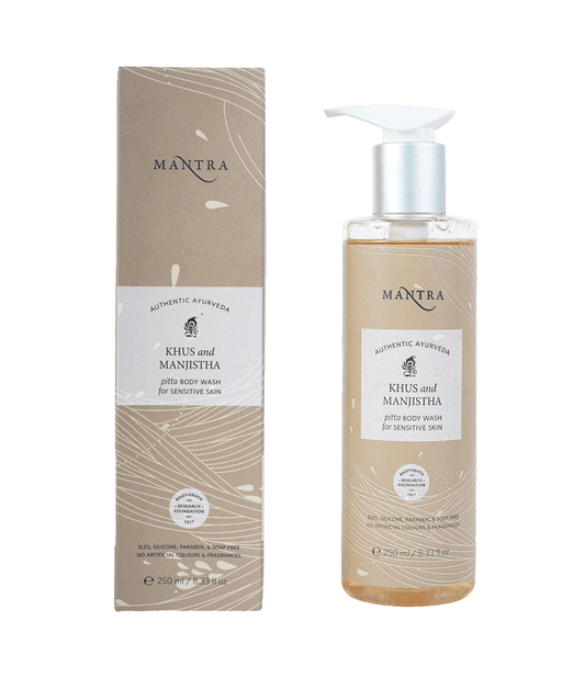 Khus and Manjistha Pitta Body Wash for Sensitive Skin