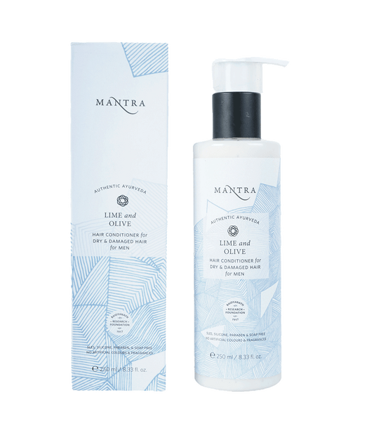 Lime And Olive Hair Conditioner For Dry And Damaged Hair For Men